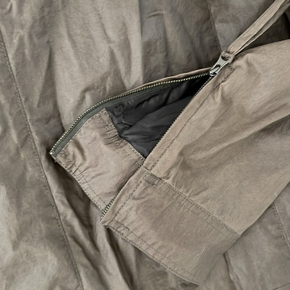 Ms. Diva Plus…Eileen Fisher Chocolate Waxed Cotton Jacket - Picture 5 of 5